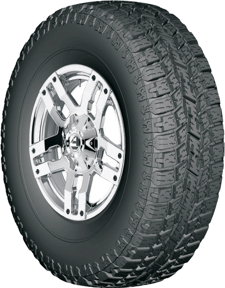 Offroad Tireand Alloy Wheel PNG
