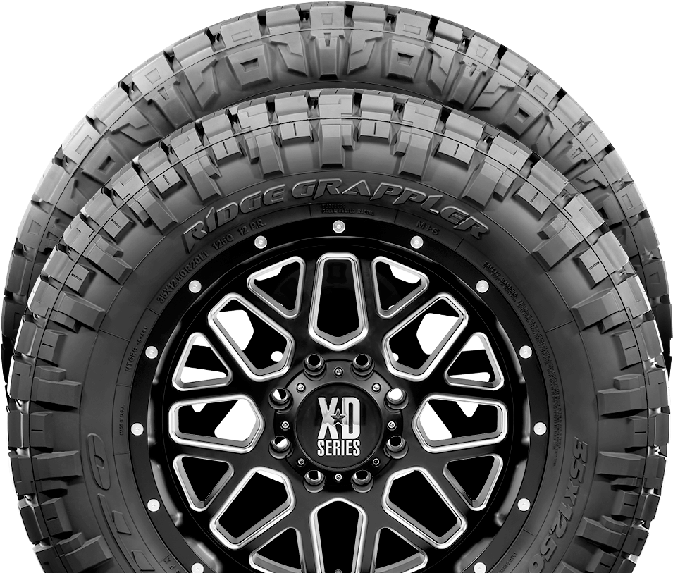 Offroad Tireand Wheel Combination PNG