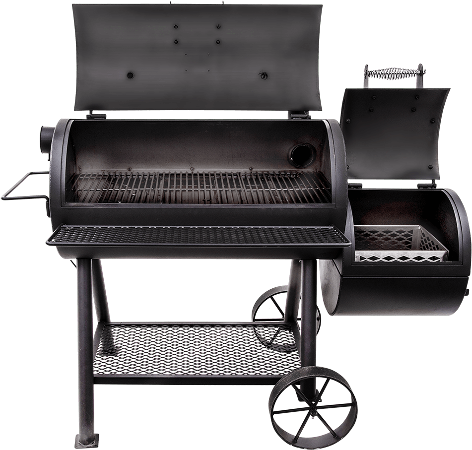 Offset Smoker Barbecue Grill PNG