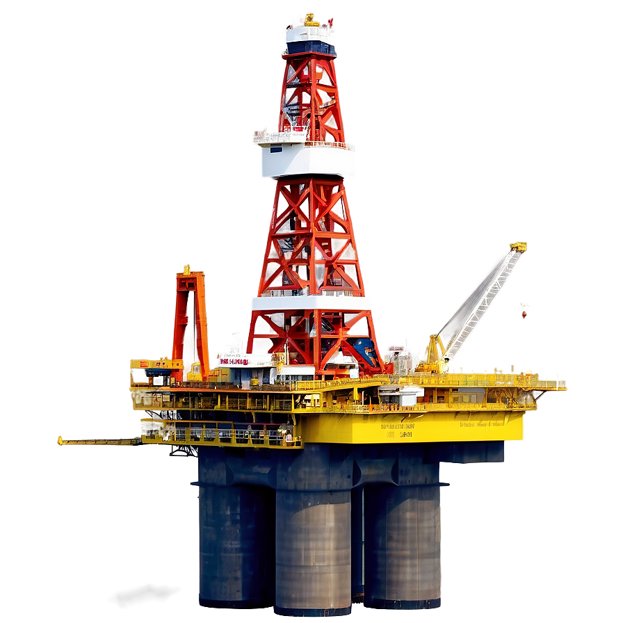 Offshore Oil Derrick Png 4 PNG