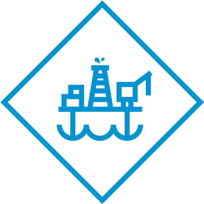 Offshore Oil Rig Icon PNG