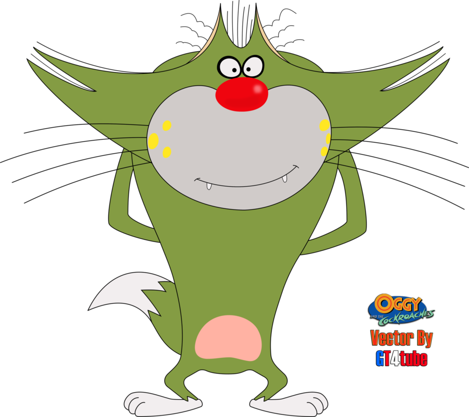 Oggy Cartoon Character Illustration PNG