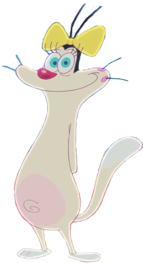 Oggy Cartoon Character Posing PNG