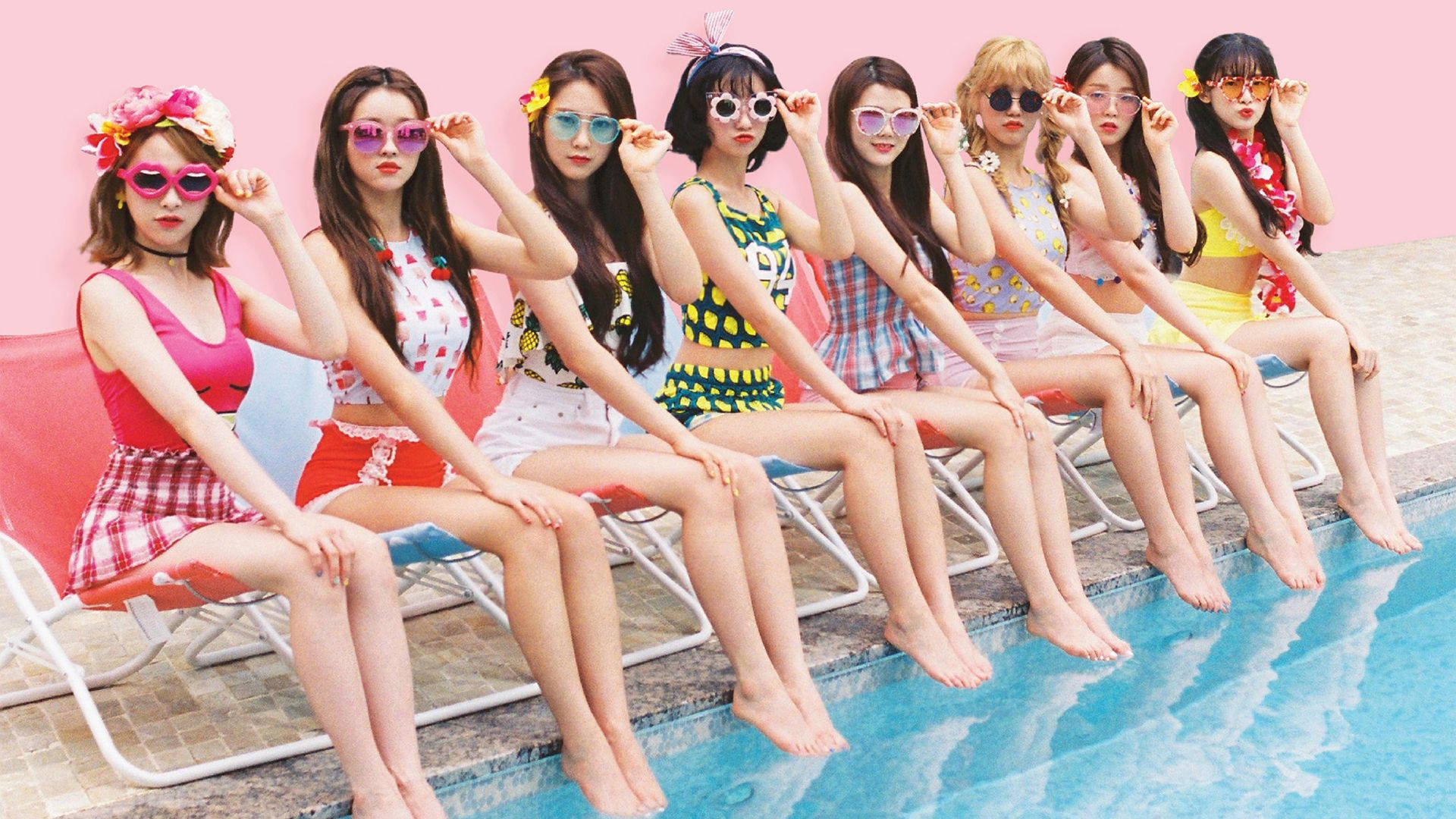 Oh My Girl A-Ing Summer Concept Wallpaper