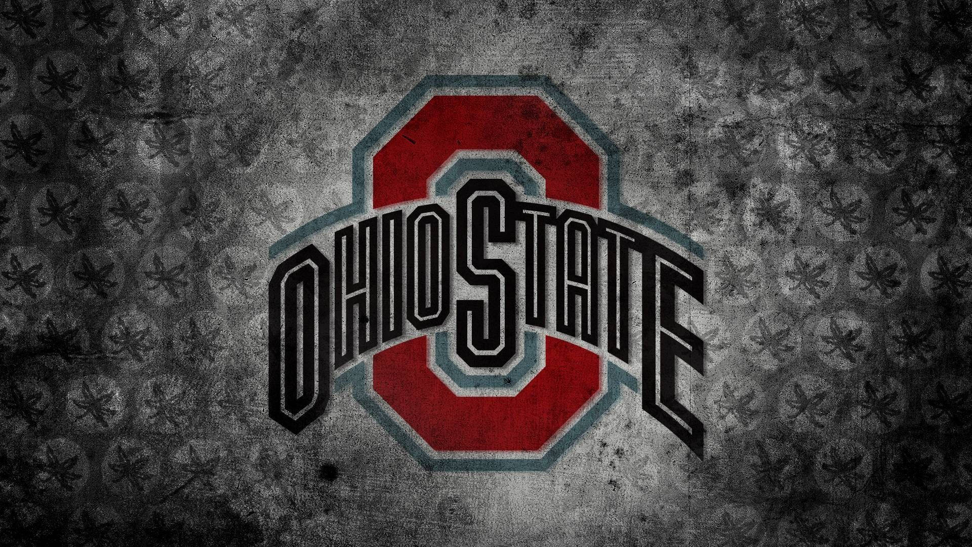 Ohio State Buckeyes Gray Poster Background