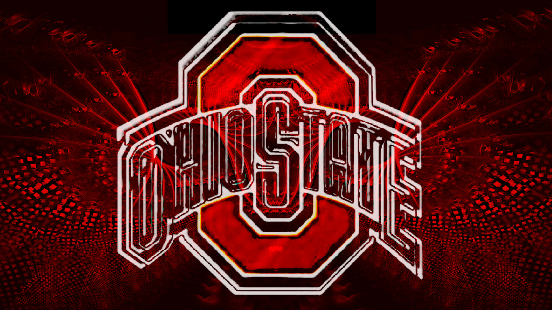 Dashing Ohio State Football Logo Wallpaper