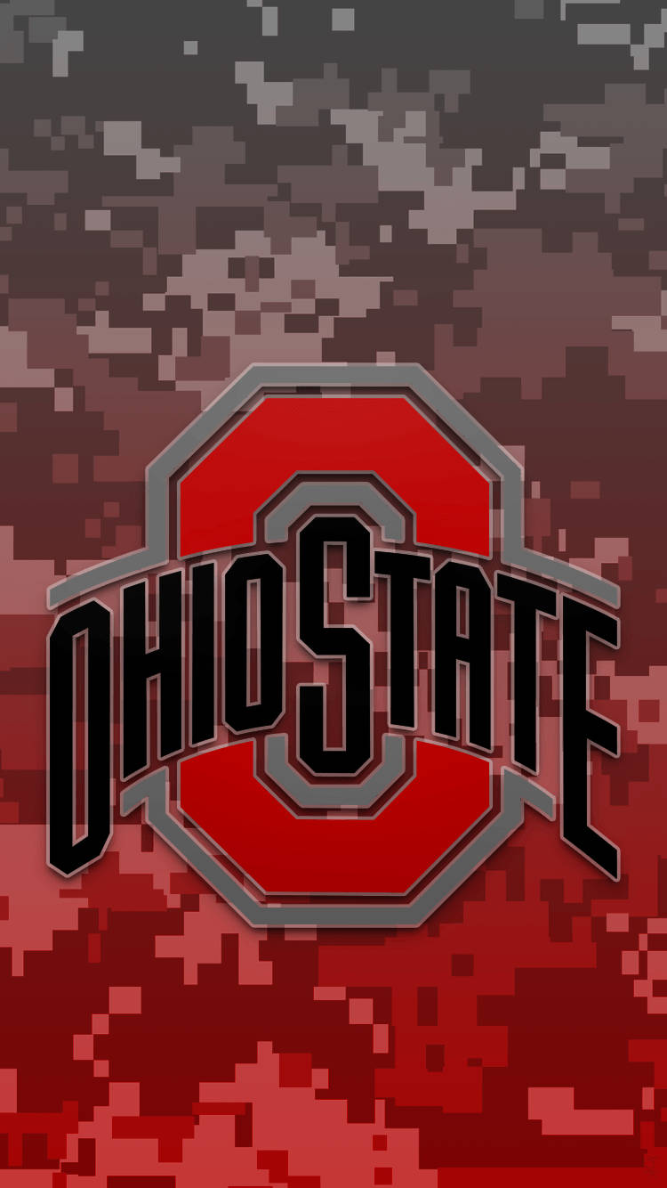 Ohio State Football Graphic Art Background