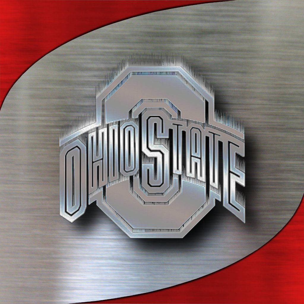 Ohio State Football Gray Logo Background