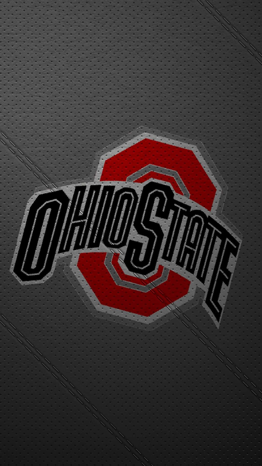 Ohio State Football IPhone Jersey Textile Texture Wallpaper