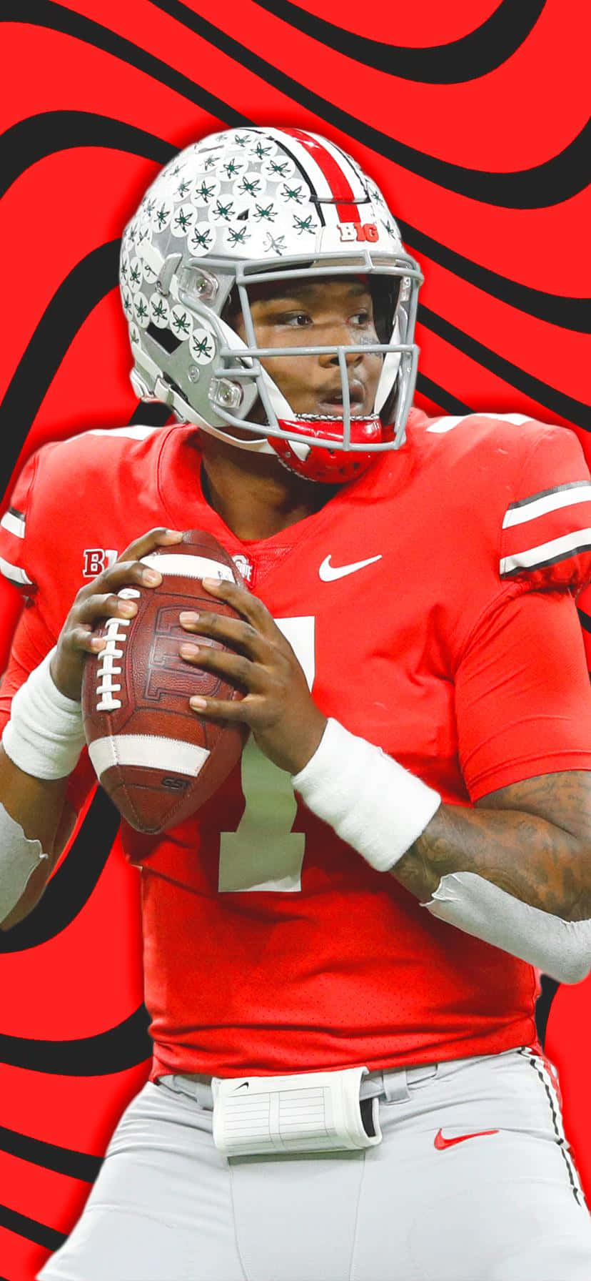 Download Ohio State Football IPhone Player 28 Wallpaper