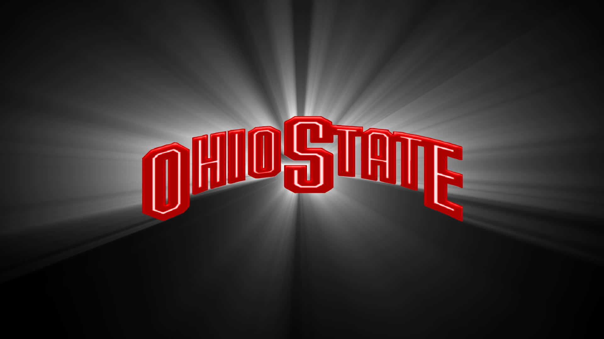 Ohiostate Logo Auf Schwarzem Hintergrund Wallpaper
