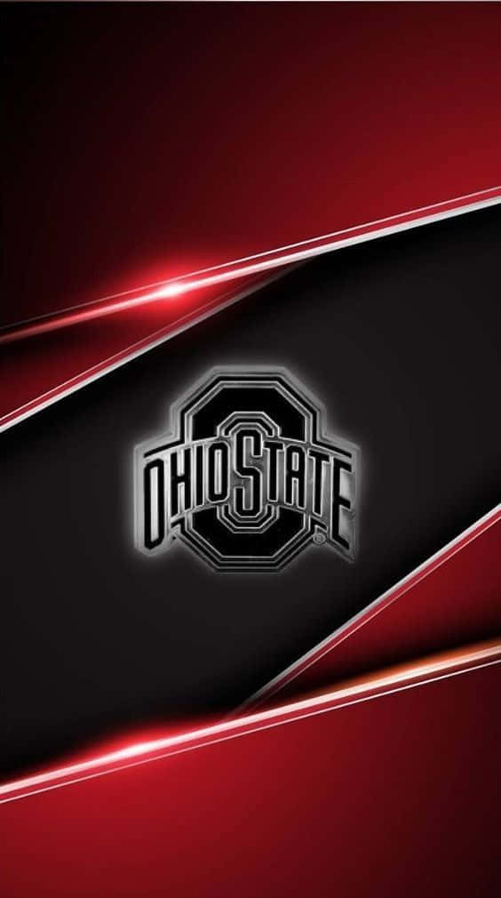 An Ohio State University themed iPhone Wallpaper