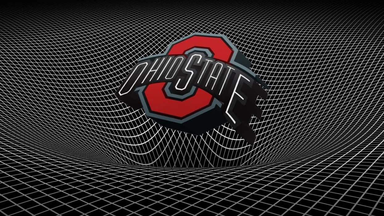 Ohio State Logo Bending Space Wallpaper