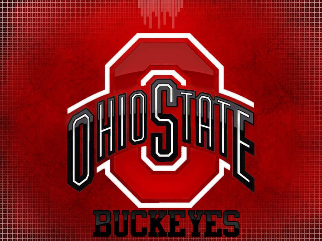 Fremhæv Ohio State Logo Buckeyes Sports Teams med dette farverige og opmuntrende tapet! Wallpaper