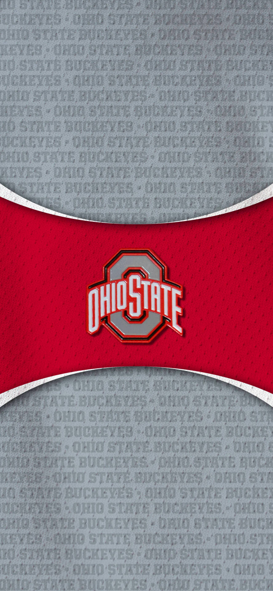 Ohio State University Gray And Red Background