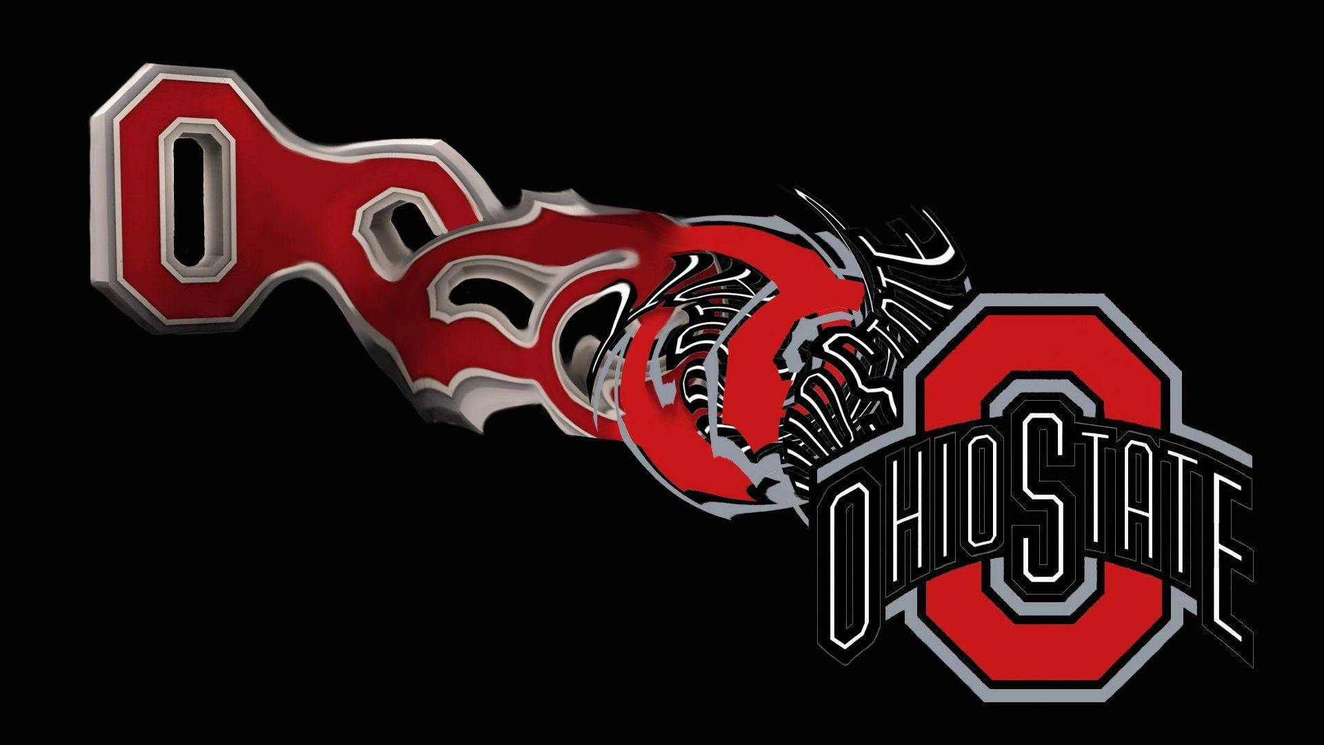 Ohiostate University Logotyp Utveckling Wallpaper