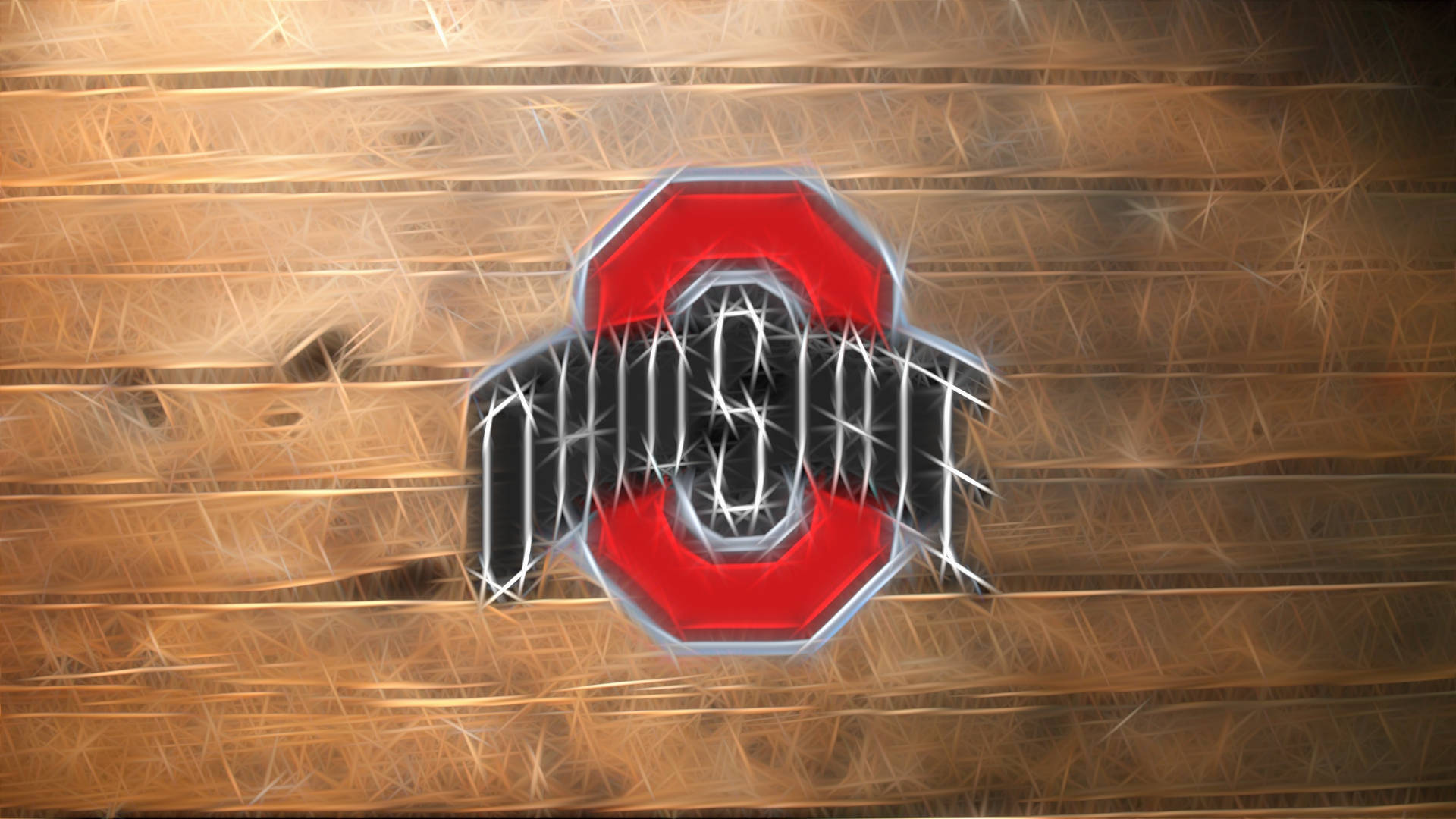 Ohio State University Scratched Wood Background