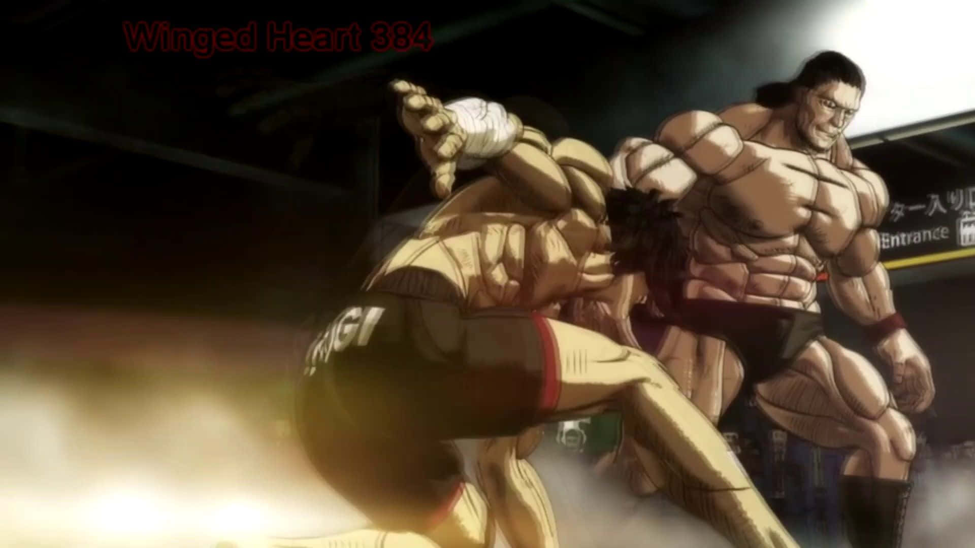 Ohmatokita Luchando Contra El Monstruo Sekibayashi. Fondo de pantalla