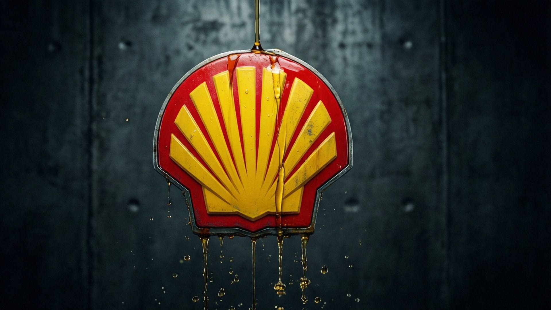 Oil Drip Shell Bakgrunner
