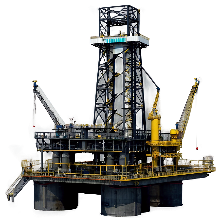 Oil Production Platform Png Lom PNG