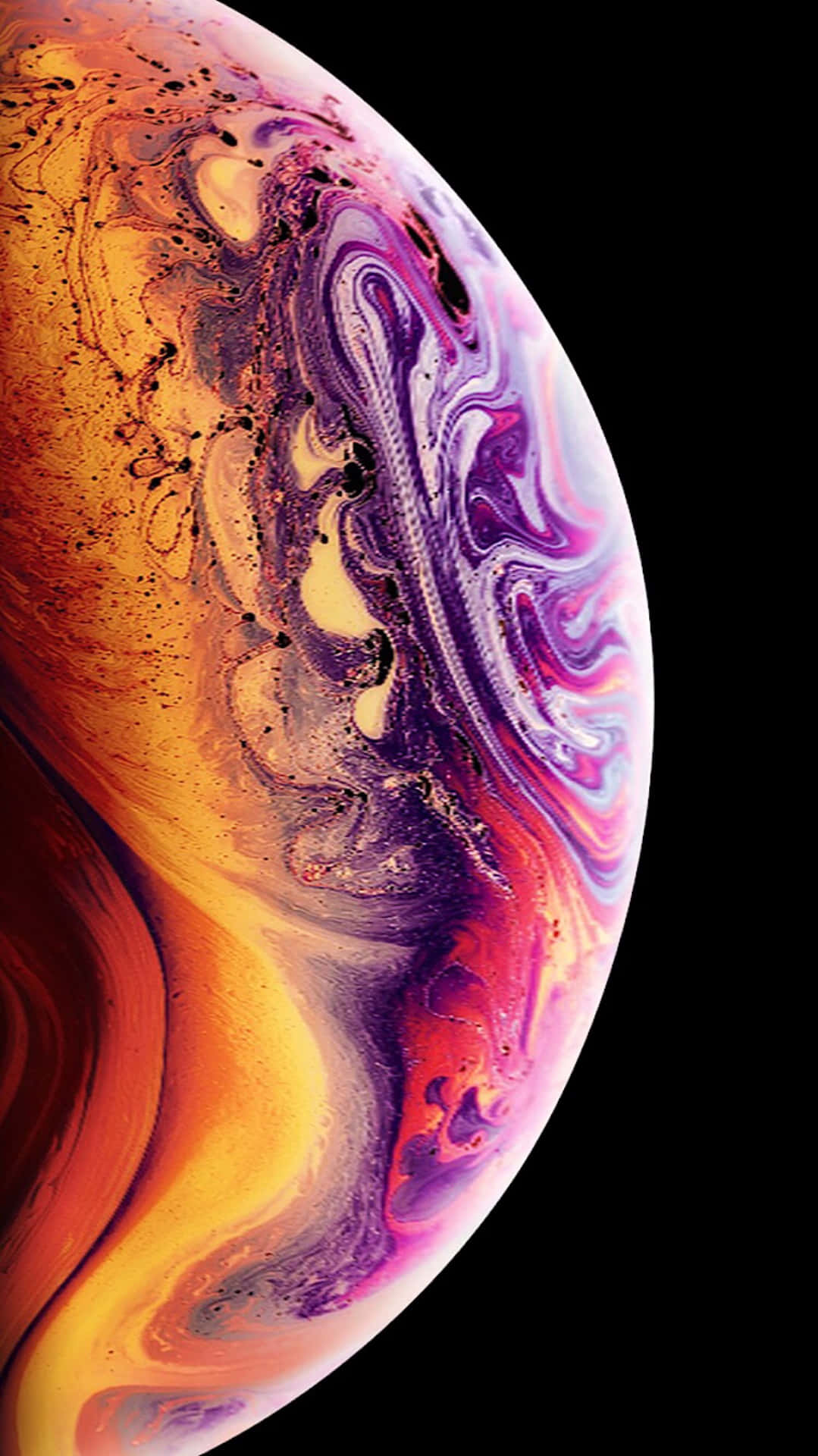 Oil Puddle iPhone 6s Default Wallpaper