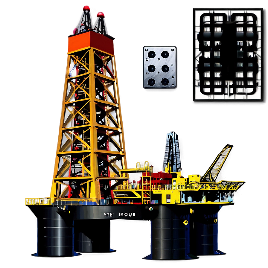 Oil Rig B PNG