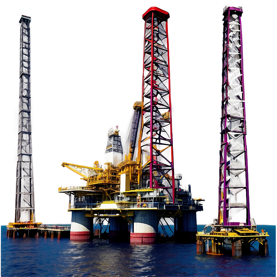 Oil Rig Decommissioning Process Png Yhb PNG