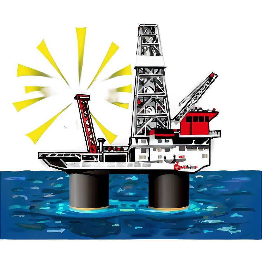 Download Oil Rig Environmental Impact Png Ohi | Wallpapers.com