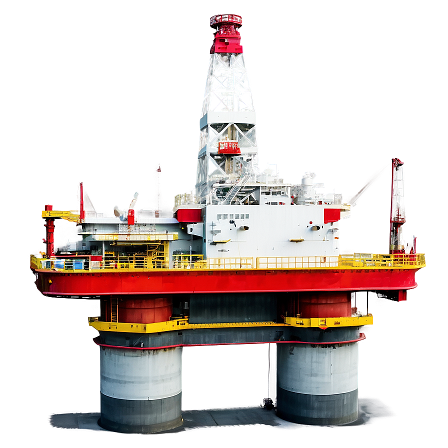 Oil Rig Helipad View Png Kpu21 PNG