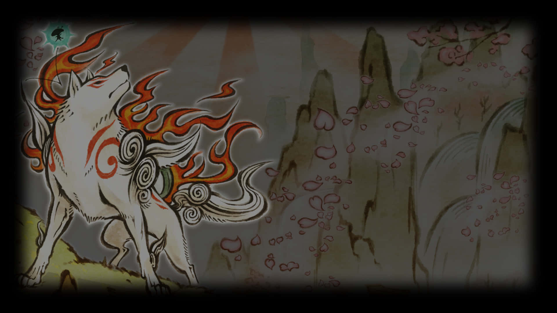 Take a Journey Through Ancient Japan in the Spectacular Okami HD Wallpaper