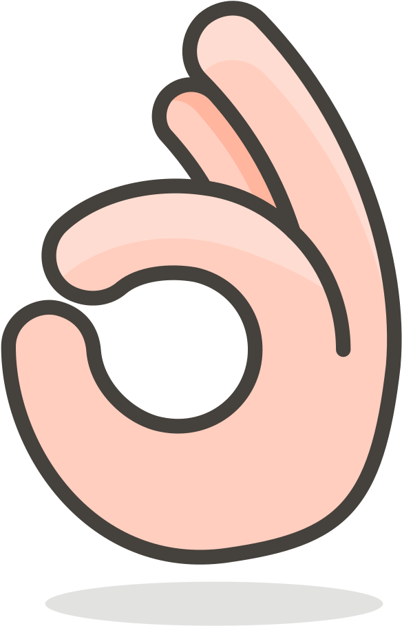 Okay Gesture Icon PNG