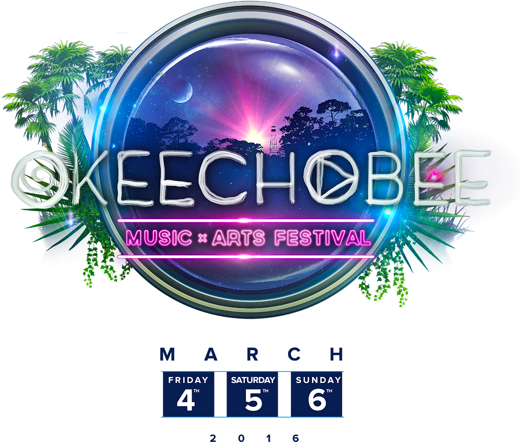 Okeechobee Music Arts Festival Logo PNG