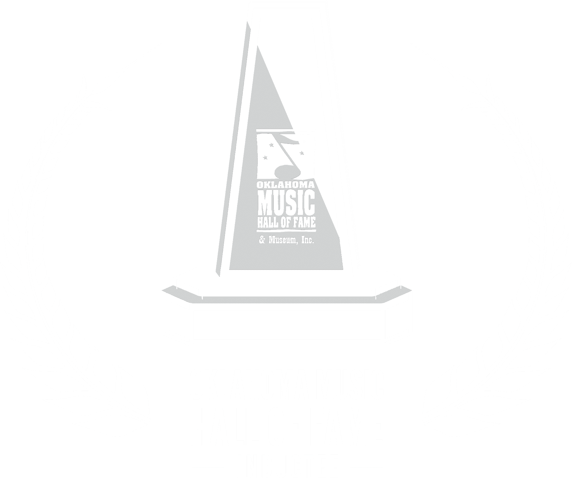Oklahoma Music Hallof Fame Inductee Logo PNG