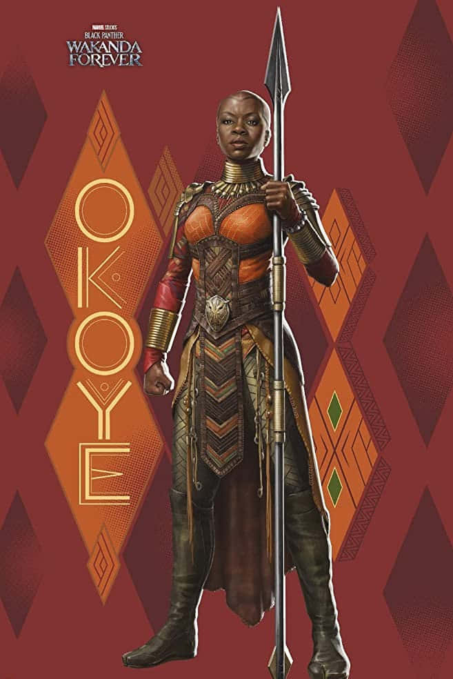Fearless Okoye, The Strength of Wakanda Wallpaper