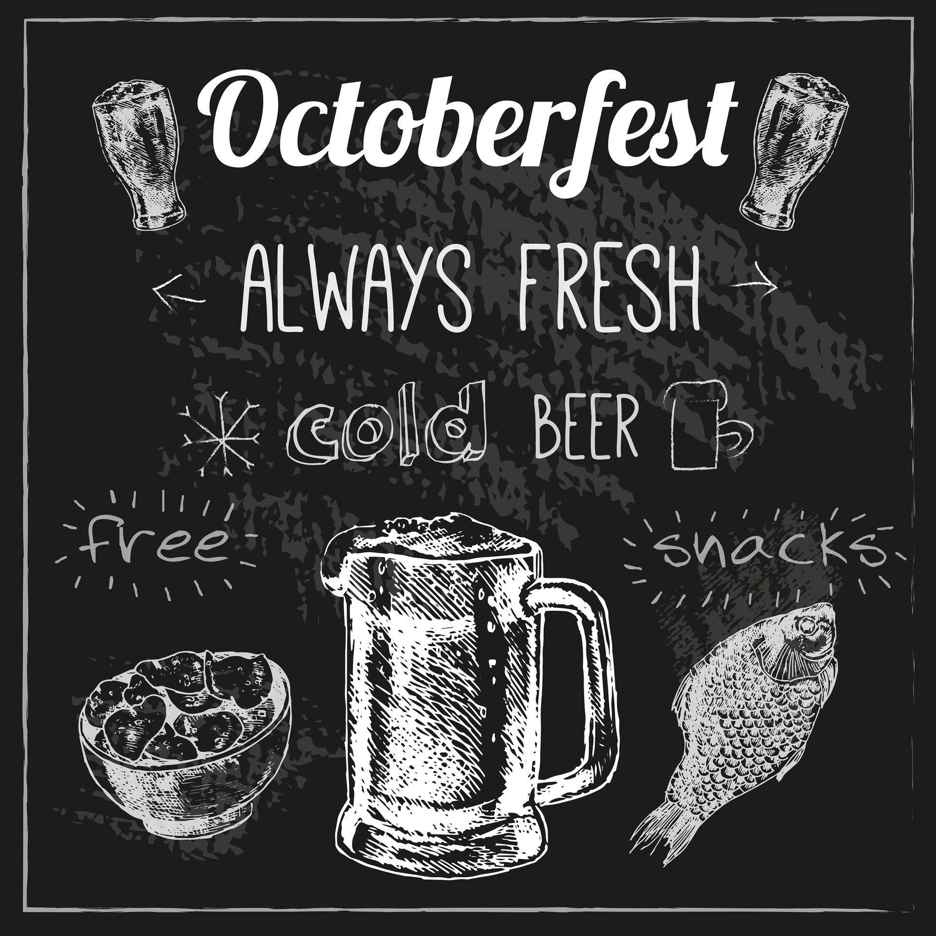 Oktoberfest Beer Doodle
