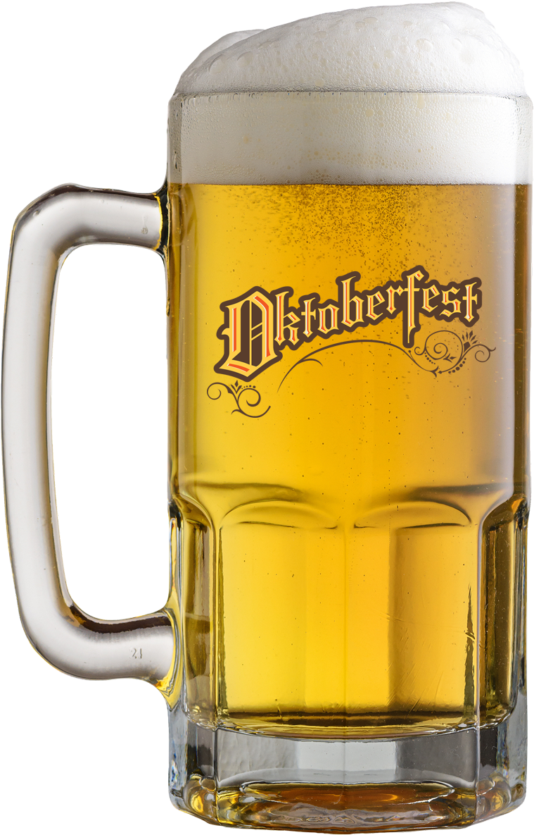 Oktoberfest Beer Mug PNG