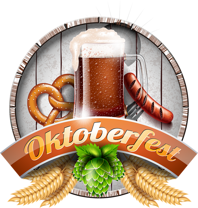 Oktoberfest Celebration Emblem PNG