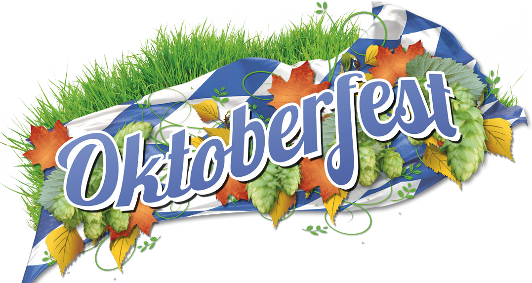 Oktoberfest Logowith Hopsand Leaves PNG