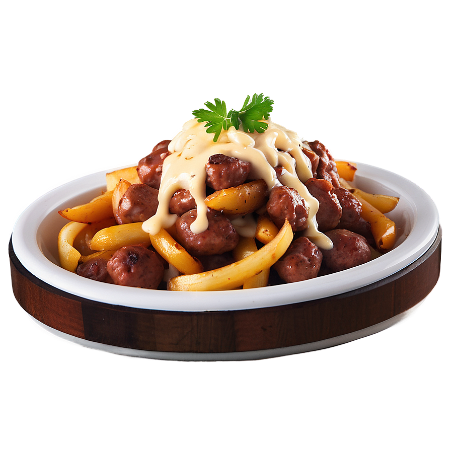 Oktoberfest Poutine With Beer Sausage Png 16 PNG