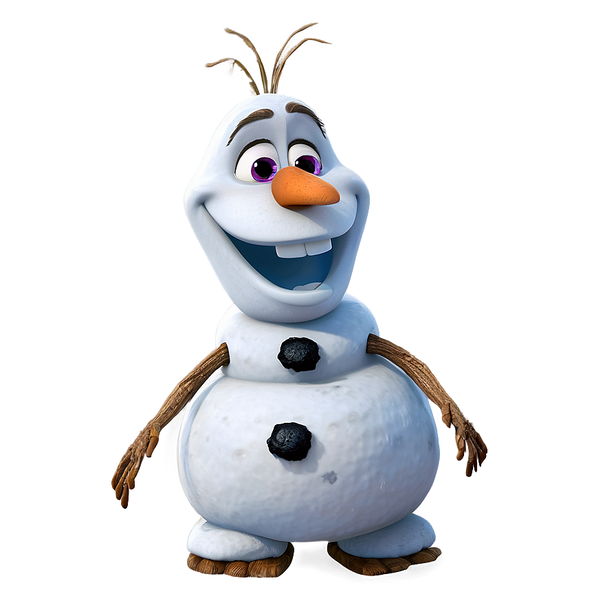 Download Olaf And Anna Friendship Png Rui | Wallpapers.com