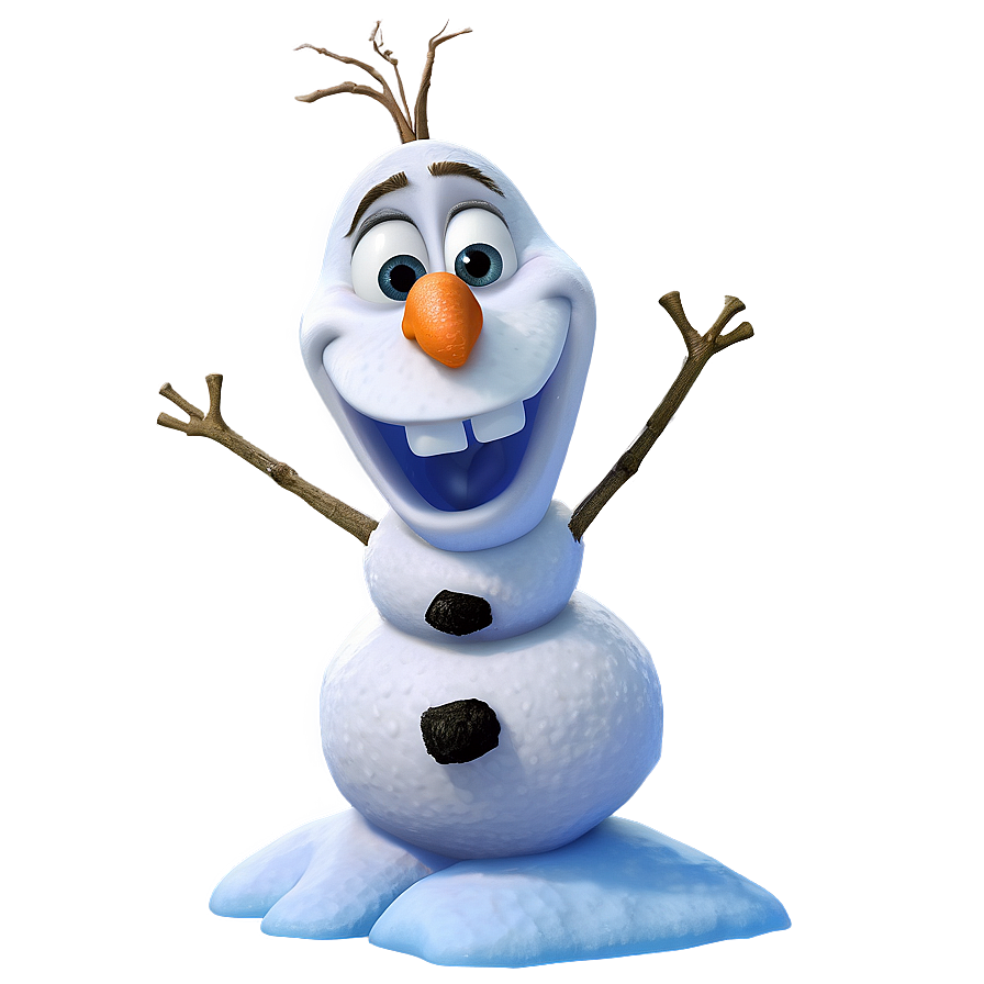 Olaf Frozen Landscape Png Oji50 PNG