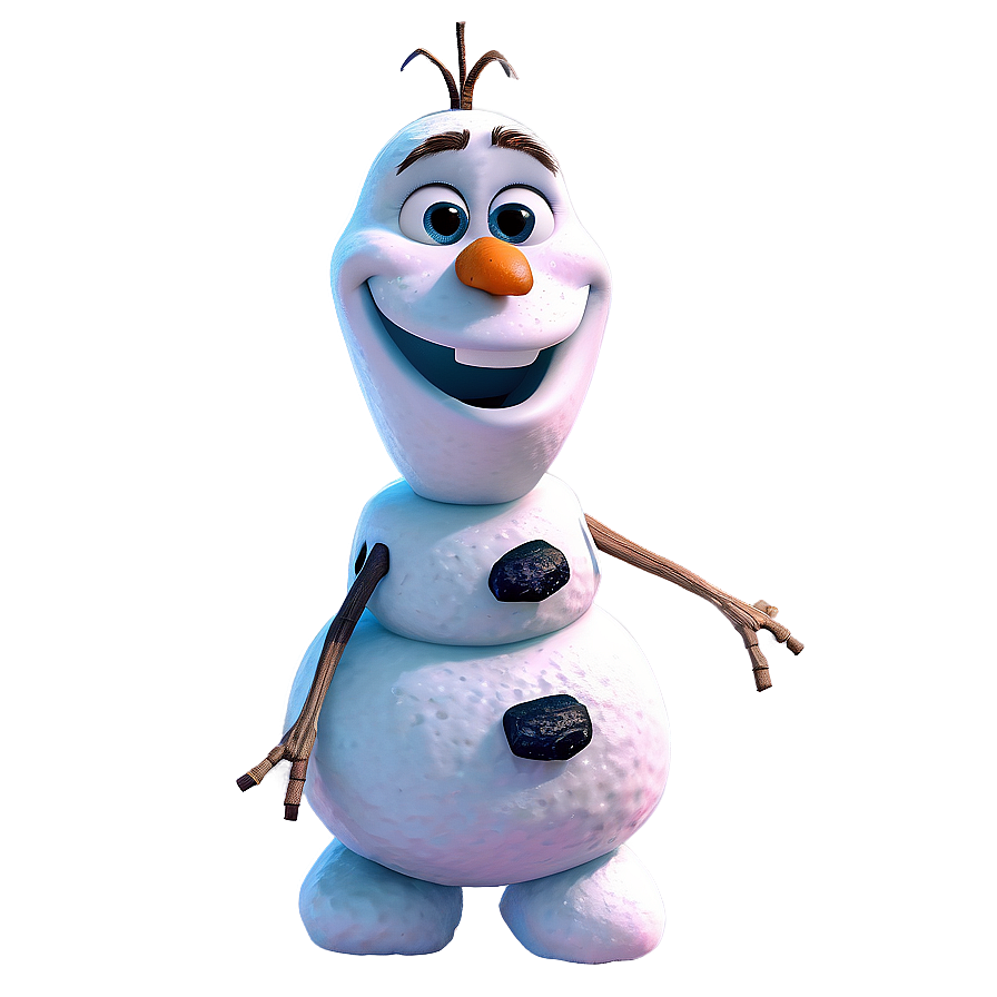 Download Olaf Glitter Effect Png Hox | Wallpapers.com