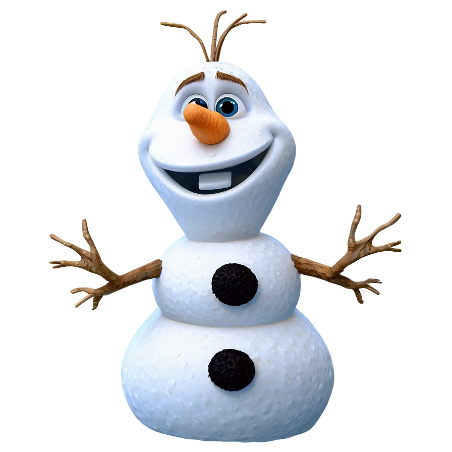 Download Olaf In Summer Png Vom | Wallpapers.com