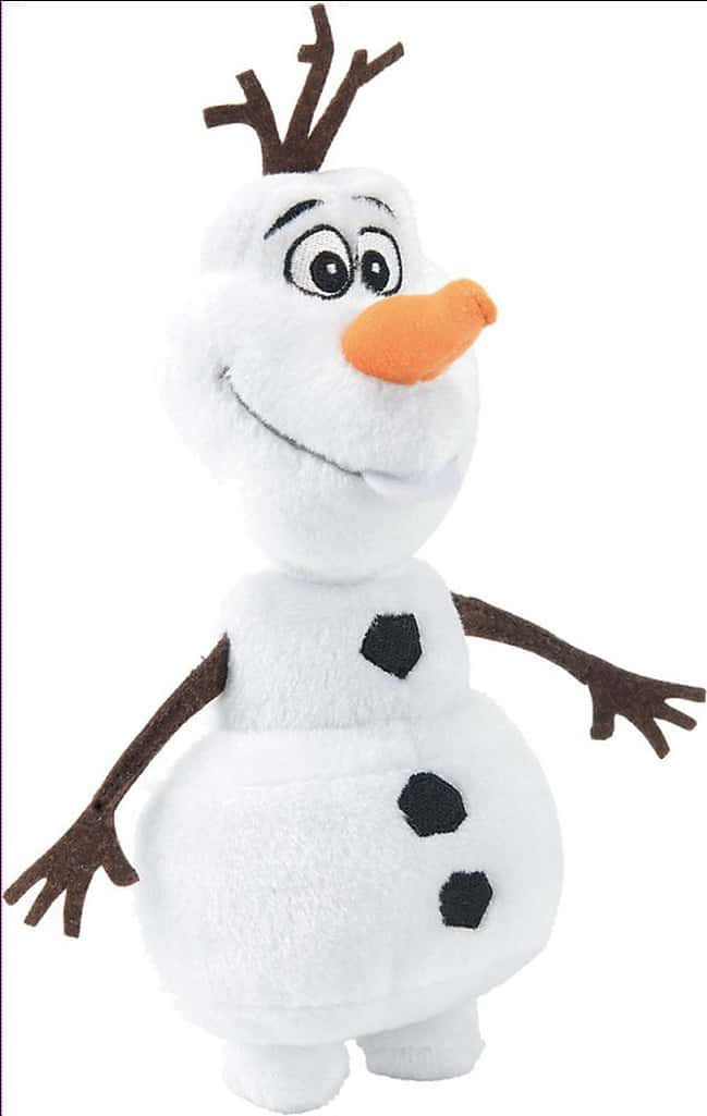 Olaf Plush Toy Frozen PNG