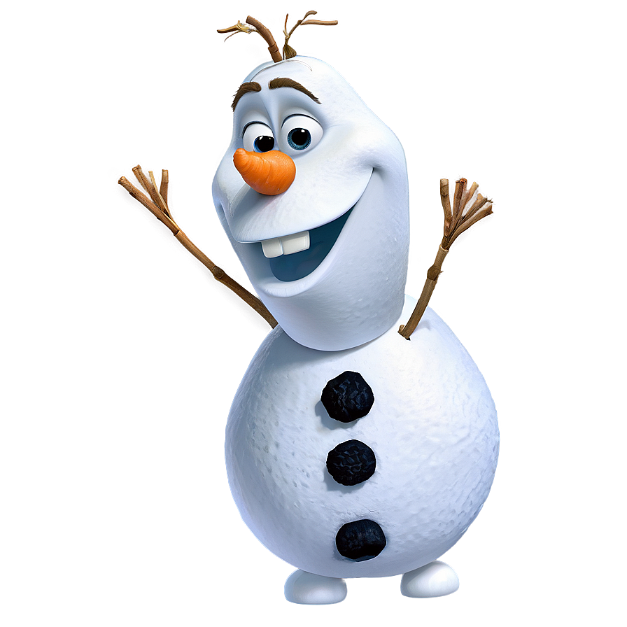 Download Olaf With Carrot Nose Png Wbn80 | Wallpapers.com