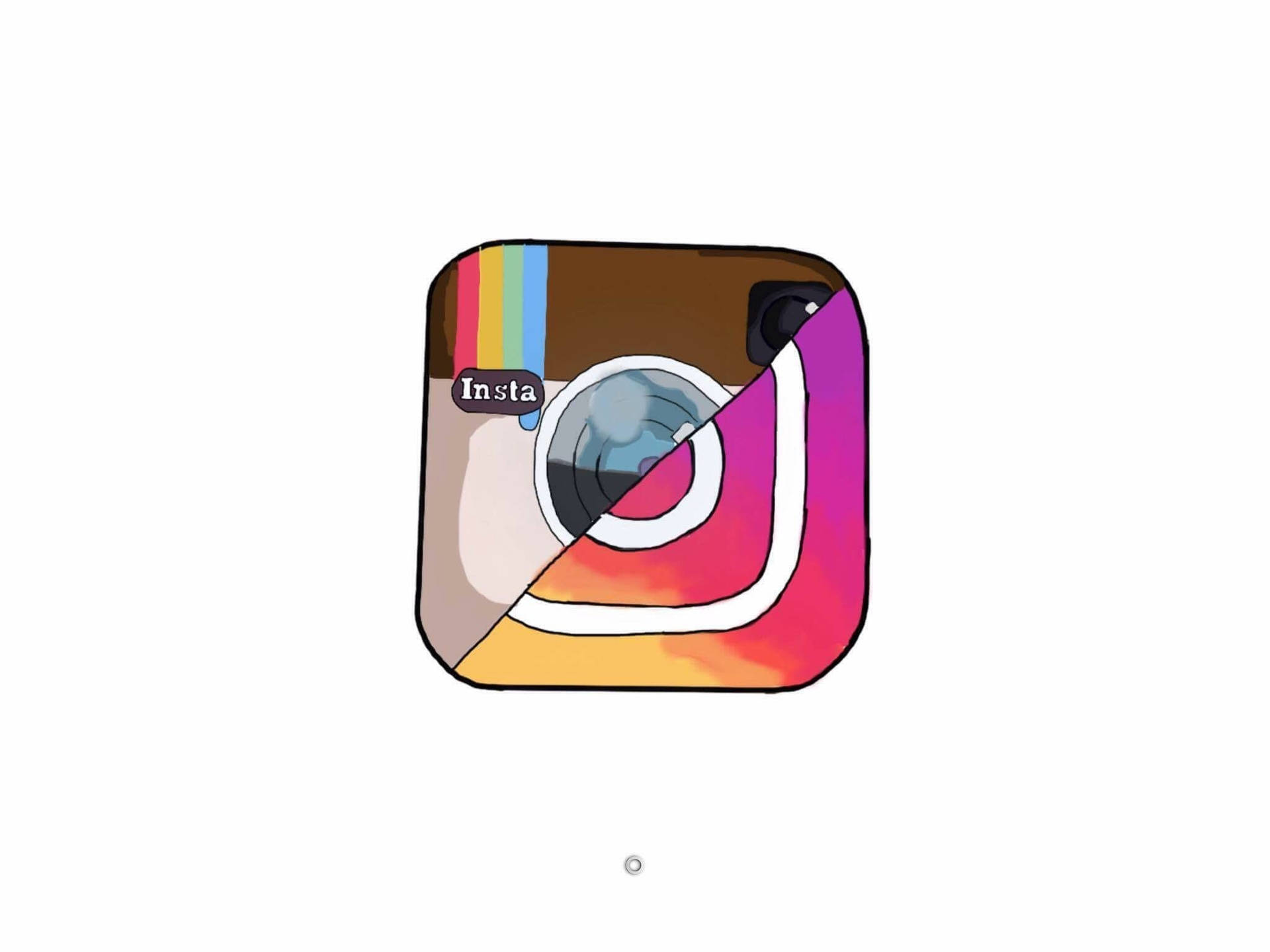 Old And New Instagram Logo Wallpaper