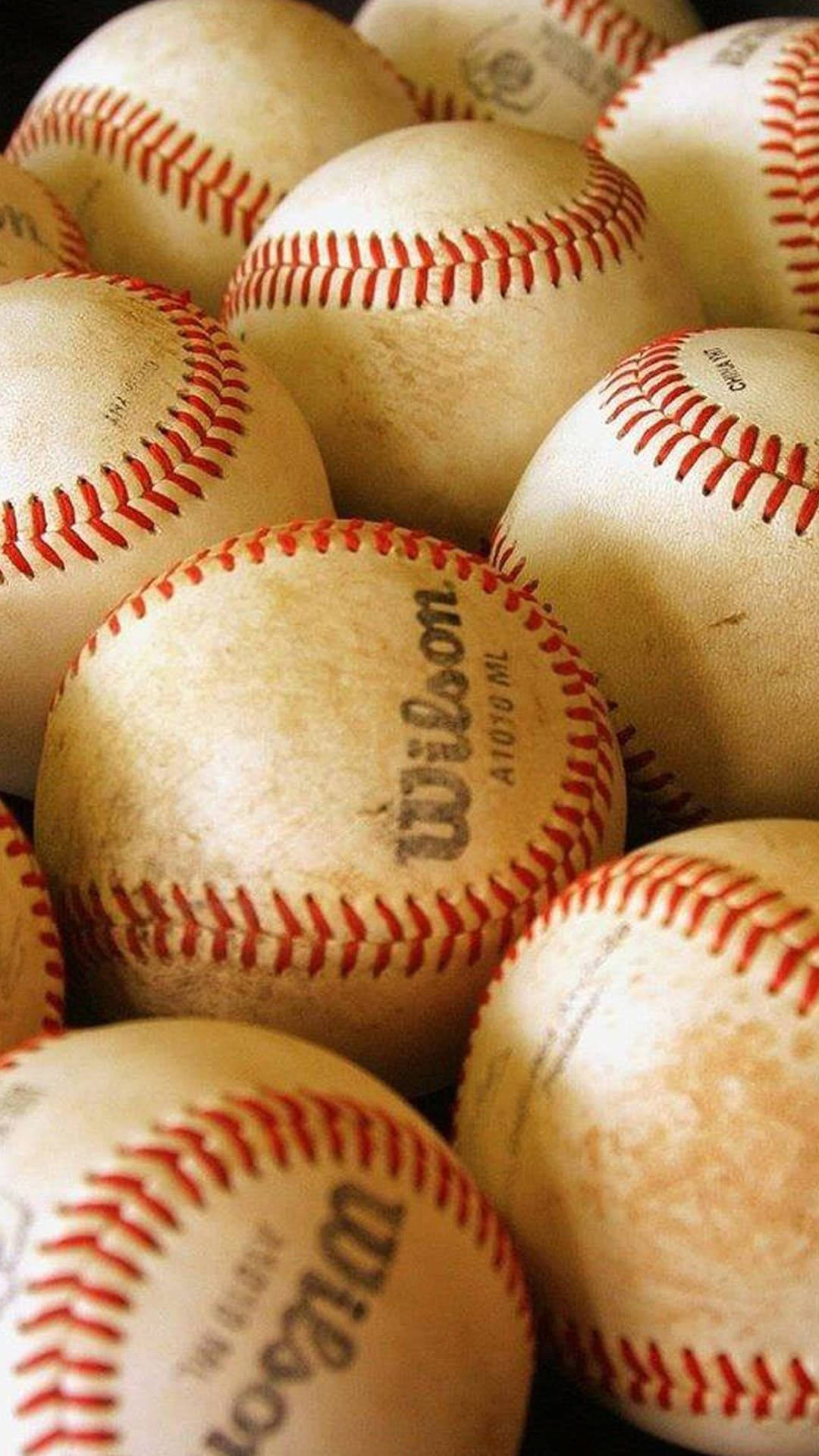 Old Balls For An Awesome Softball Wallpaper