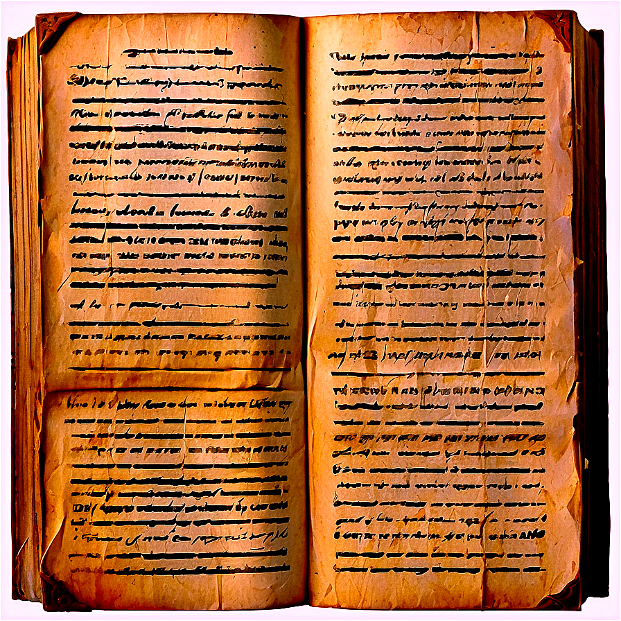 Old Book Paper Texture Png 06252024 PNG