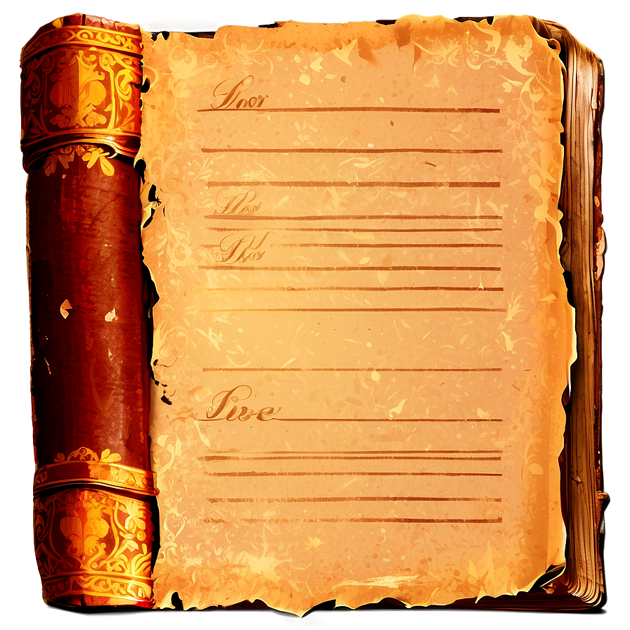 Old Book Vector Texture Png Hbg PNG