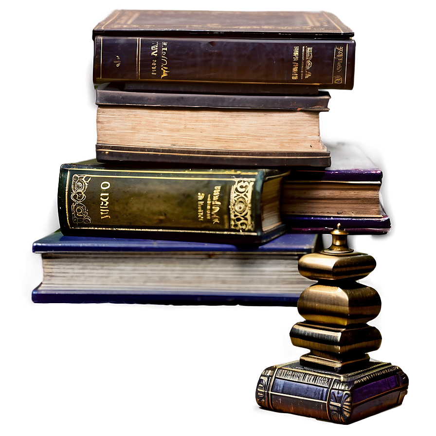 Old Books Stack Png Jmj60 PNG